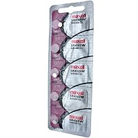 Maxell 337 (SR 416SW) Silver Oxide Battery (5 Batteries) Maxell 337 (SR 416SW) Silver Oxide Battery (5 Batteries)