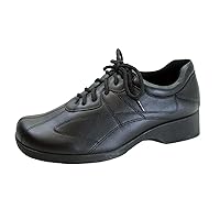 Lisa Wide Width Leather Lace-Up Shoes