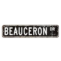Beauceron Wall Art Signs Gift for Beauceron French Vintage Metal Sign Animal Pet Owner Aluminum Metal Sign Decorative Door Garden Sign Street Plaque Housewarming Gift