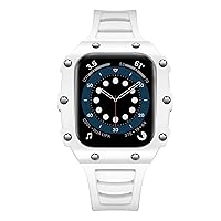 Case + Strap For Apple Watch 7 41mm 45mm 6 SE 5 4 iwatch band 44mm 40mm 42mm 38mm watchband belt bracelet for apple watch Strap