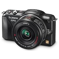 Panasonic Lumix DMC-GF5XK Live MOS Micro 4/3 Mirrorless Digital Camera with 3-Inch Touch Screen and 14-42 Power Zoom Lens (Black)
