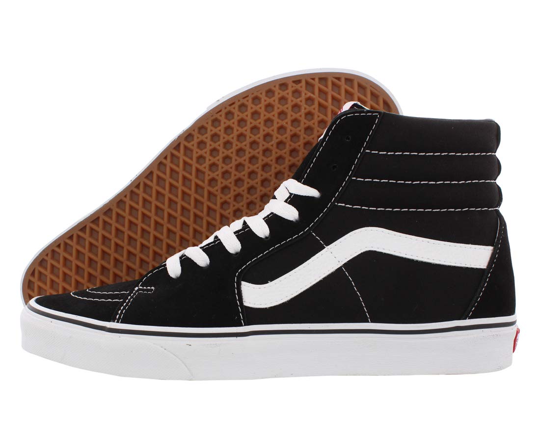 Vans Men's Old Skool(Tm) Core Classics (13.5 B(M) US Women / 12 D(M) US Men, SK8-HI TOP (Black.White))