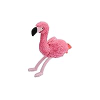 Wild Republic Ecokins Mini, Flamingo, Stuffed Animal, 8 inches, Gift for Kids, Plush Toy, Made from Spun Recycled Water Bottles, Eco Friendly, Child’s Room Decor