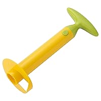 Kai Corporation KAI KITCHEN DH8189 Pineapple Cutter, Fruit Slicer, Yellow