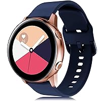 20/22mm Strap for Watch 3 Active 2/42mm/41mm/Gear S3/Sport Silicone Bracelet Smar twatch for Huawei Watch GT 2 Band 46 (Color : Blue, Size : Hauwei GT2 2e 46mm)