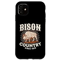 iPhone 11 Bison Country - Funny Buffalo Case