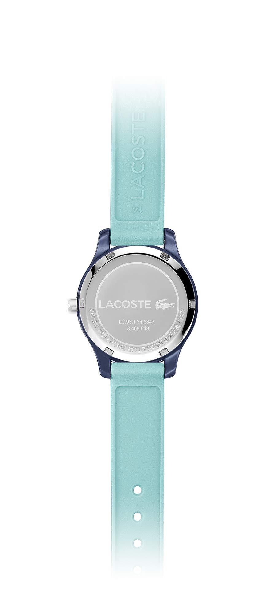 Lacoste Kids 12.Quartz Tr-90 and Rubber Strap Casual Watch, Blue, Unisex, 2030013