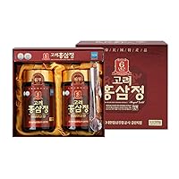 (250g (8.8oz) x 2 Bottles per Box) Korean 6 Years Root Red Ginseng Extract, Saponin, Panax