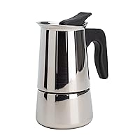 Primula Stainless Steel Stovetop Espresso Coffee Maker, 4-Cup, 3.5