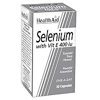 HealthAid Selenium 100ug - 30 Capsules