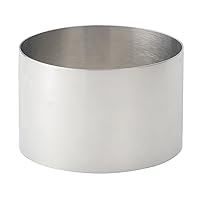 HIC Kitchen Cutlery-Pro Food Plating Presentation Ring, 18/8 Stainless Steel, 3.5 x 2-Inch