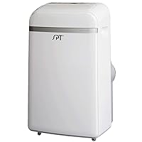 SPT WA-S1032E 13,500BTU Portable Air Conditioner – Cooling (SACC: 10,300BTU), with Cooling, Dehumidifying, Fan, White, Remote Control, 24-hr Timer, 18.39