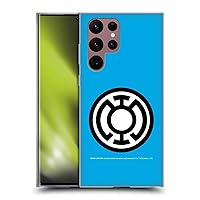 Head Case Designs Officially Licensed Green Lantern DC Comics Blue Lantern Corps Soft Gel Case Compatible with Samsung Galaxy S22 Ultra 5G