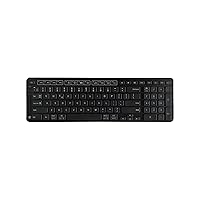 Contour Design Balance Keyboard Wireless - Wireless Ergonomic Keyboard Compatible with Mac & PC Computers - Computer Keyboard for Enhanced Comfort & Reduced Reach - Black