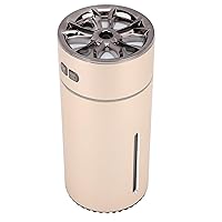 300ml Aromatherapy Machine Dual Spray Diffuser, Adjustable Volume, Large Water Tank Capacity, Long Lasting Battery for Home, Car (Gold)
