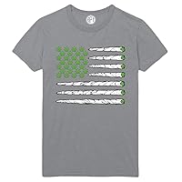 Cannabis Flag Printed T-Shirt