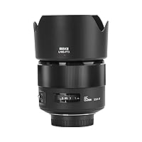 Meike 85mm F1.8 Auto Focus Full Frame Large Aperture Lens Compatible with Nikon F Mount DSLR Cameras D850 D750 D780 D610 D3200 D3300 D3400 D3500 D5500 D5600 D5300 D5100 D7200 and Other F Mount Cameras