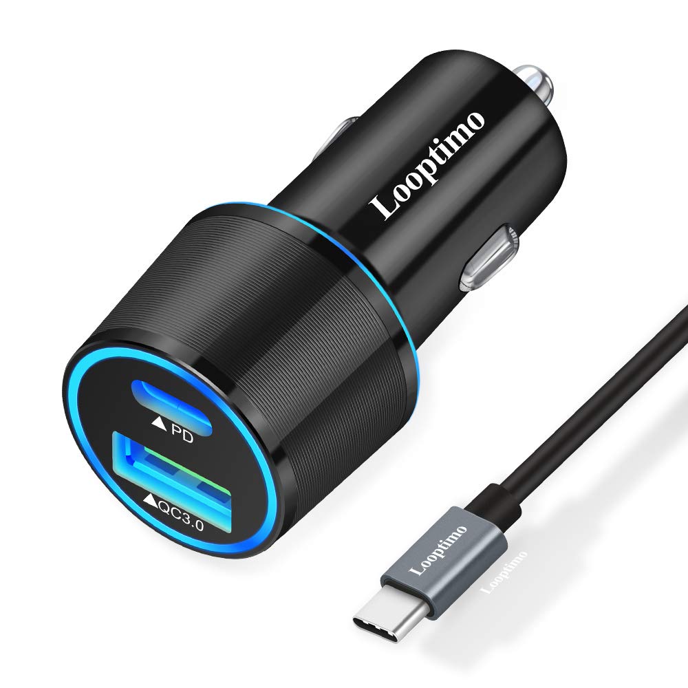 Mua Fast USB C Car Charger, Compatible with Google Pixel 7/7 Pro/6/6a/6  Pro/5a/5/4a/4/4 XL/3 XL/3/3a XL/3a/2, 30W Power Delivery & Quick Charge   Car Adapter (Fast Charging Type C Cable  Included)