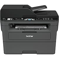 Brother MFC-L2710DW Wireless All-in-One Monochrome Laser Printer for Home Office, Black - Print Copy Scan Fax - 32 ppm, 2400 x 600 dpi, 50-Sheet ADF, Auto Duplex Printing, Two-line LCD, Tillsiy
