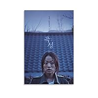 Movie Poster Korean Horror Movie The Wailing Modern Canvas Print (7) Canvas Painting Wall Art Poster for Bedroom Living Room Decor 16x24inch(40x60cm) Unframe-style-3