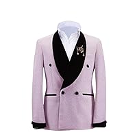 Mens Bling Suits Blazer Slim Fit Jacket Standing Collar Daliy Business Suits Tuxedo Formal Jackets for Wedding