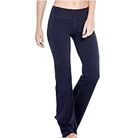 Houmous S-XXXL 29''31''33''35'' Inseam Women's Cotton Bootcut Pants Inner Pocket