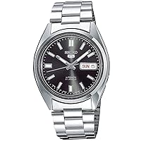 Seiko SNXS79J1 Seiko 5 Automatic Watch, Black, Bracelet Type