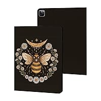 Honey Bee Moon Case Compatible with iPad Pro 2020/2021/2022 (12.9in) Tablet Case Cute Protective Cover
