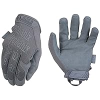 Mechanix Wear: The Original Tactical Work Gloves with Secure Fit, Flexible Grip for Multi-Purpose Use, Durable Touchscreen Safety Gloves for Men (Grey, XX-Large)