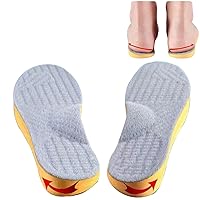 Supination Insoles for Over Supination & Foot Alignment - Orthotic Inserts for Men and Women - Corrective Foot Supports for Supination Relief (Size : MEN8-8.5/WOMEN10-10.5)