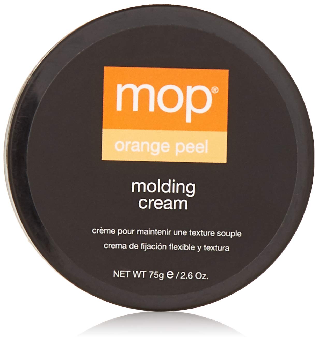 MOP Orange Peel Molding Cream, 2.6 Oz., Adds Texture & Depth with a Medium, Matte Finish
