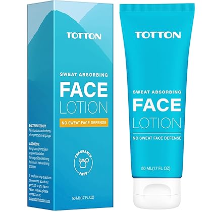 Sweat Absorbing Lotion, Antiperspirant for Face, Forehead, and Scalp, Block Sweat and Oily Skin Control, Anti Sweat for Men & Women - 50mL