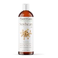 Soybean Oil 16 oz Carrier 100% Pure Natural For Skin, Body, Face, and Hair Growth. Great For Creams, Lotions, and Lip balm.