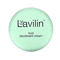Lavilin Foot Deodorant Cream - for Women and Men - Up to 7 Days Long-Lasting Foot Odor Control – No Aluminum, Alcohol, Paraben or Cruelty. Sensitive Skin foot deodorant,12.5 grams
