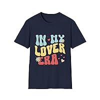 in My Lover Era T-Shirt Valentine Idea Couple Men Woman Unisex Tee Dark Navy Small