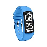 Kids Fitness Tracker, Fitness Watch for Girls Boys Watches Ages 5-15, Waterproof Sport Kids Pedometer Watch with Alarm Clock, Stopwatch, Non Bluetooth Digital Watches for Kids, Teen Boy Gift Ideas