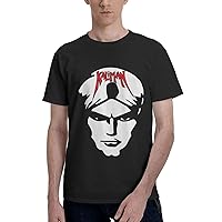 Kaliman Shirt Mens Anime Casual Fashion Cotton Crew Neck Short Sleeve Tops T-Shirt Summer for (Men,Man,Mens)