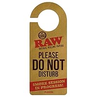 RAW Natural Rolling Papers - Do Not Disturb Door Sign