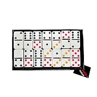 Games | Dominoes Double 6 Jumbo w/Color Dots