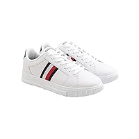 Tommy Hilfiger FM04895 Official Super Cup Leather Stripe Sneakers