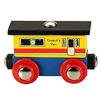 Bigjigs Rail Rail Name Guards Van