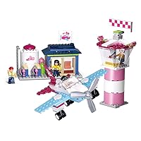 Sluban Pink Dream Series Blocks Plane Bricks Toy – Fantasy Aviation