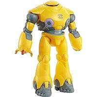 Mattel Disney and Pixar Lightyear 12-in Scale Action Figure, Zyclops Robot with 11 Movable Joints, Movie Collectible