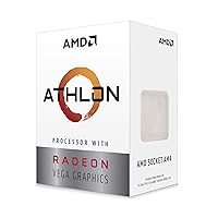 AMD Athlon 3000G 2-Core, 4-Thread Unlocked Desktop Processor with Radeon Graphics