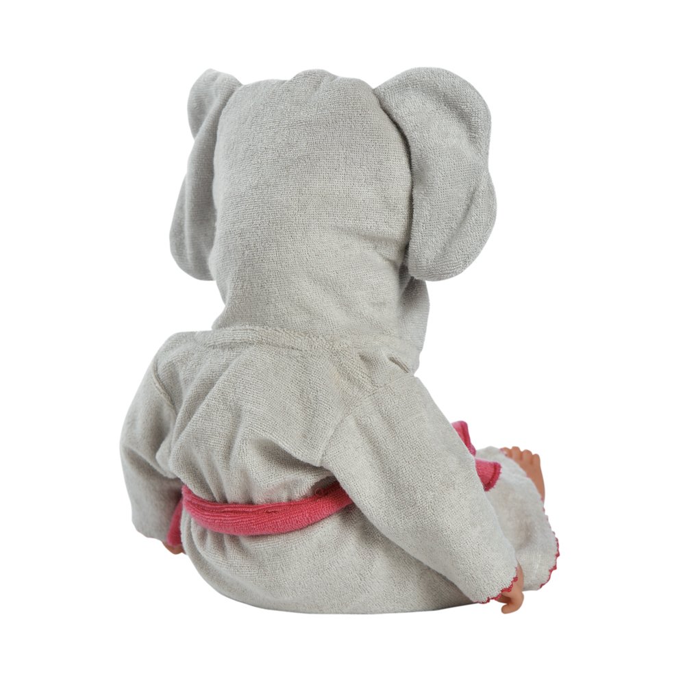 Adora Baby Bath Toy Elephant, 13 inch Bath Time Doll with QuickDri Body