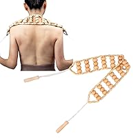Wood Head Massager, Wood Therapy Mushroom Massage Tools, R Octopus Shape Remove Discomfort Reduce Stress Head Massage Tool, Comfortable To Use, for Headache and Head Body Relaxing, wood therapy m