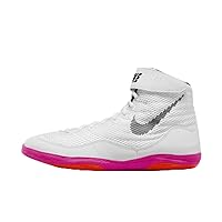 Nike Inflict SE Wrestling Shoes (DJ4471-121, White/Bright Crimson/Pink Blast/Black)