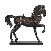 Timeless Reflections by AFD Home 10544706 Aged Walnut Horse Decorative Accent Piece