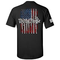 Patriot Pride Collection We The People Unisex Short Sleeve T-Shirt-Black-Large