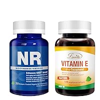 NR & Vitamin E Nutrients Bundle. Dietary Supplement Supports Better Nutrition & Overall Well-Being